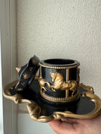 Carrusel y bandeja “Edición negra”.