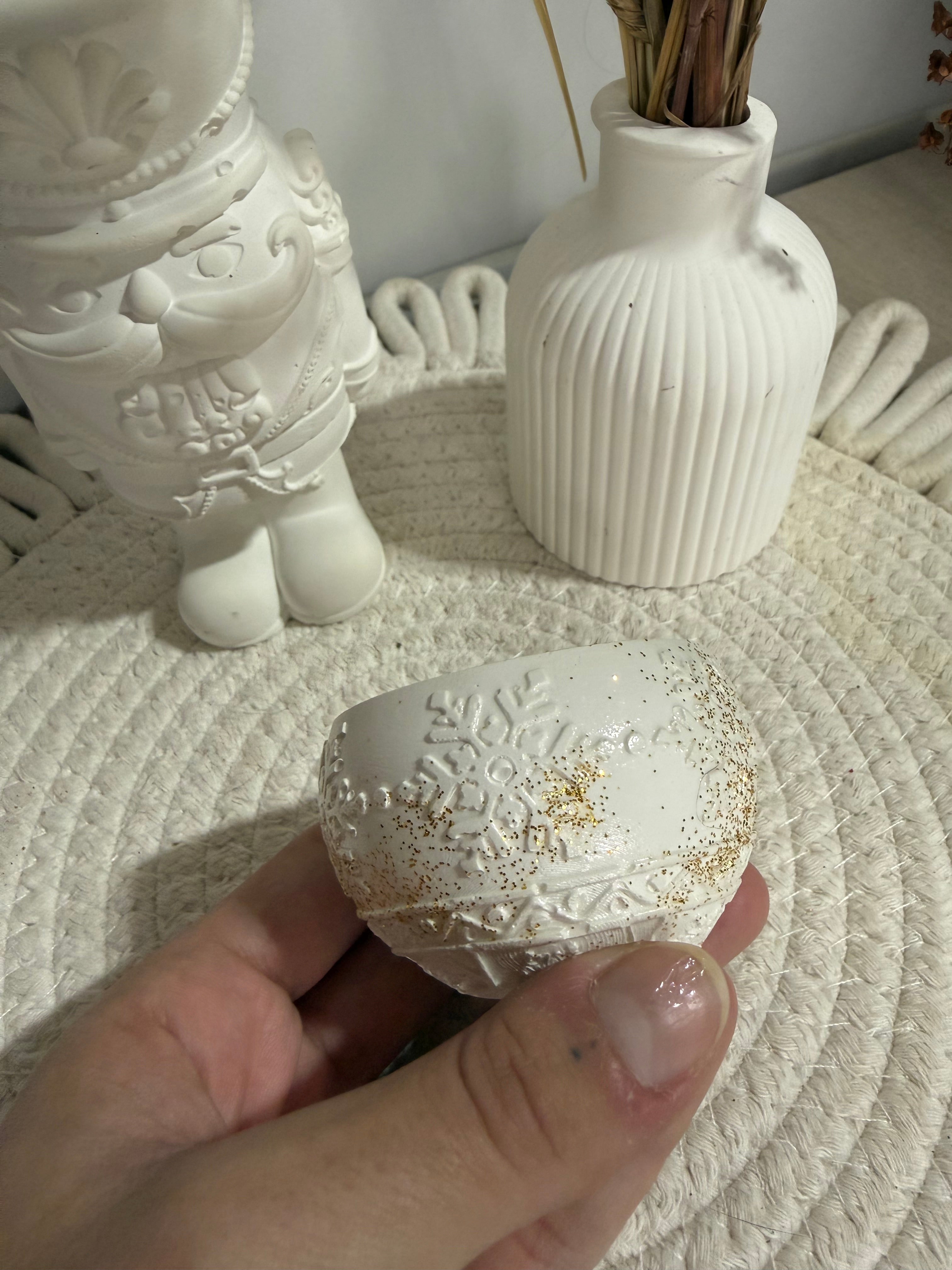 Vela de Bolita de navidad