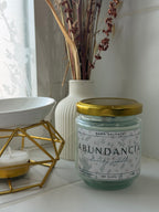 Vela “Abundancia” con minerales