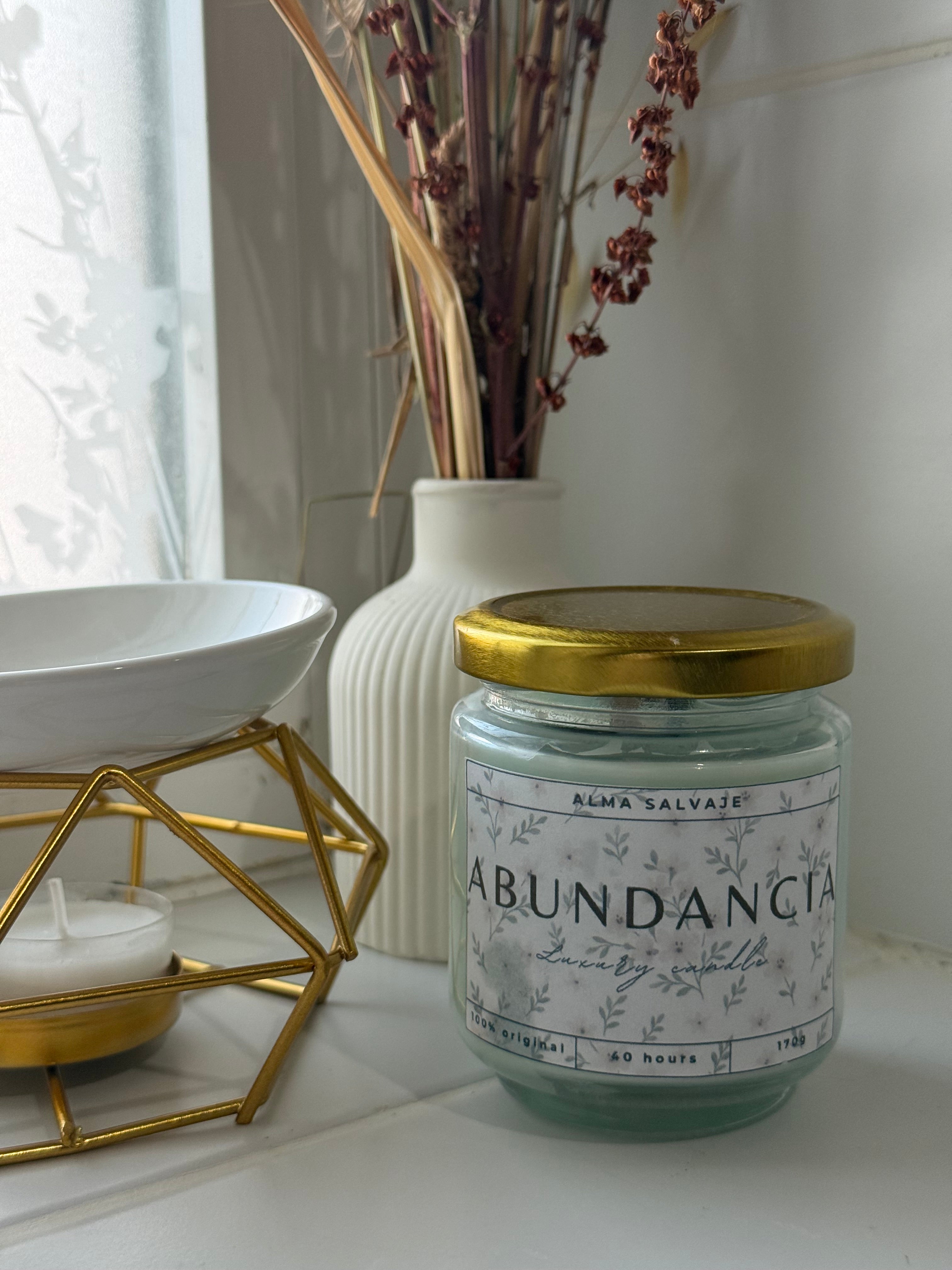 Vela “Abundancia” con minerales