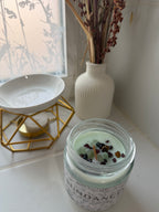 Vela “Abundancia” con minerales