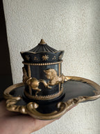 Carrusel y bandeja “Edición negra”.