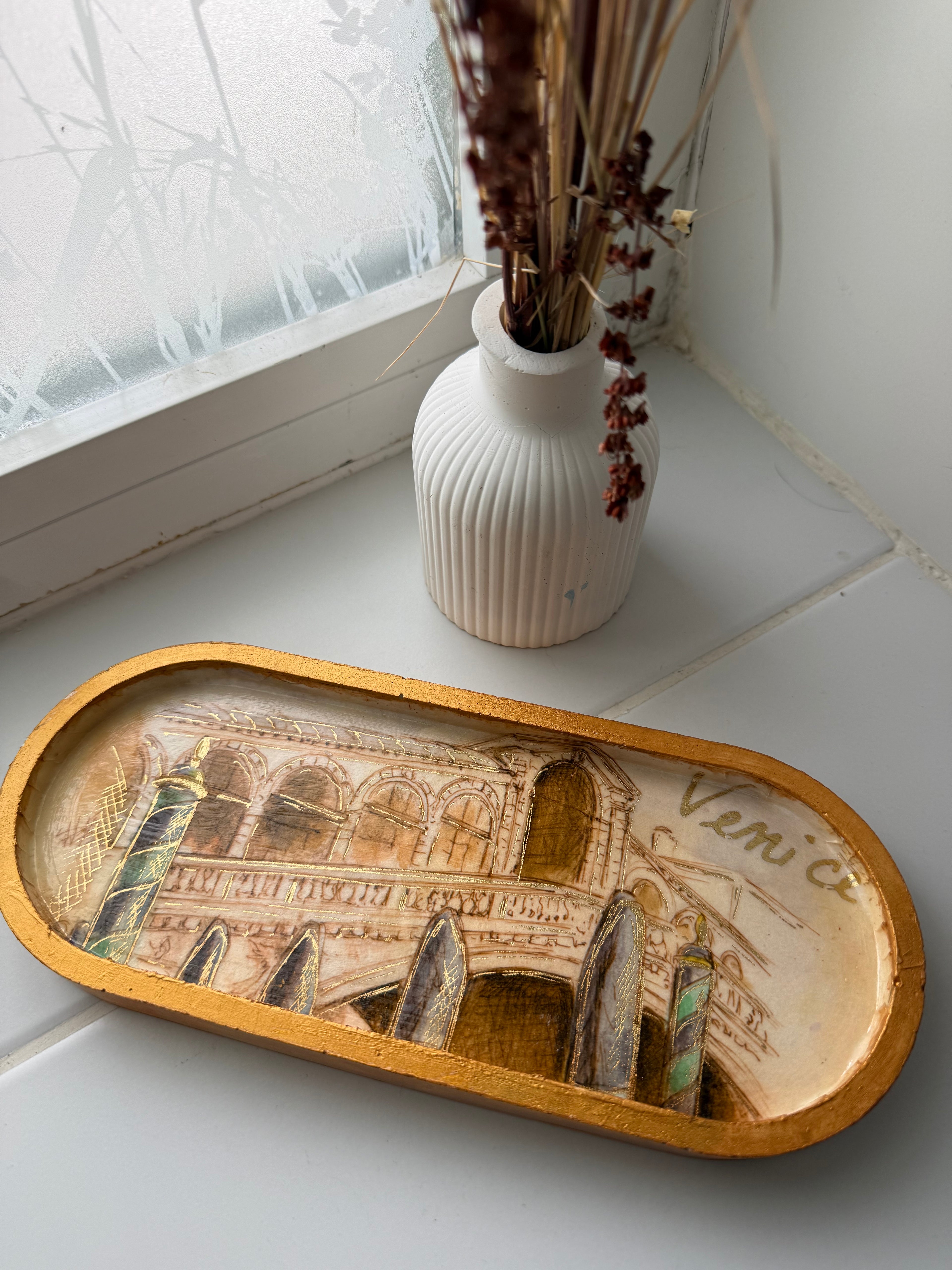 Bandeja decorativa Venecia