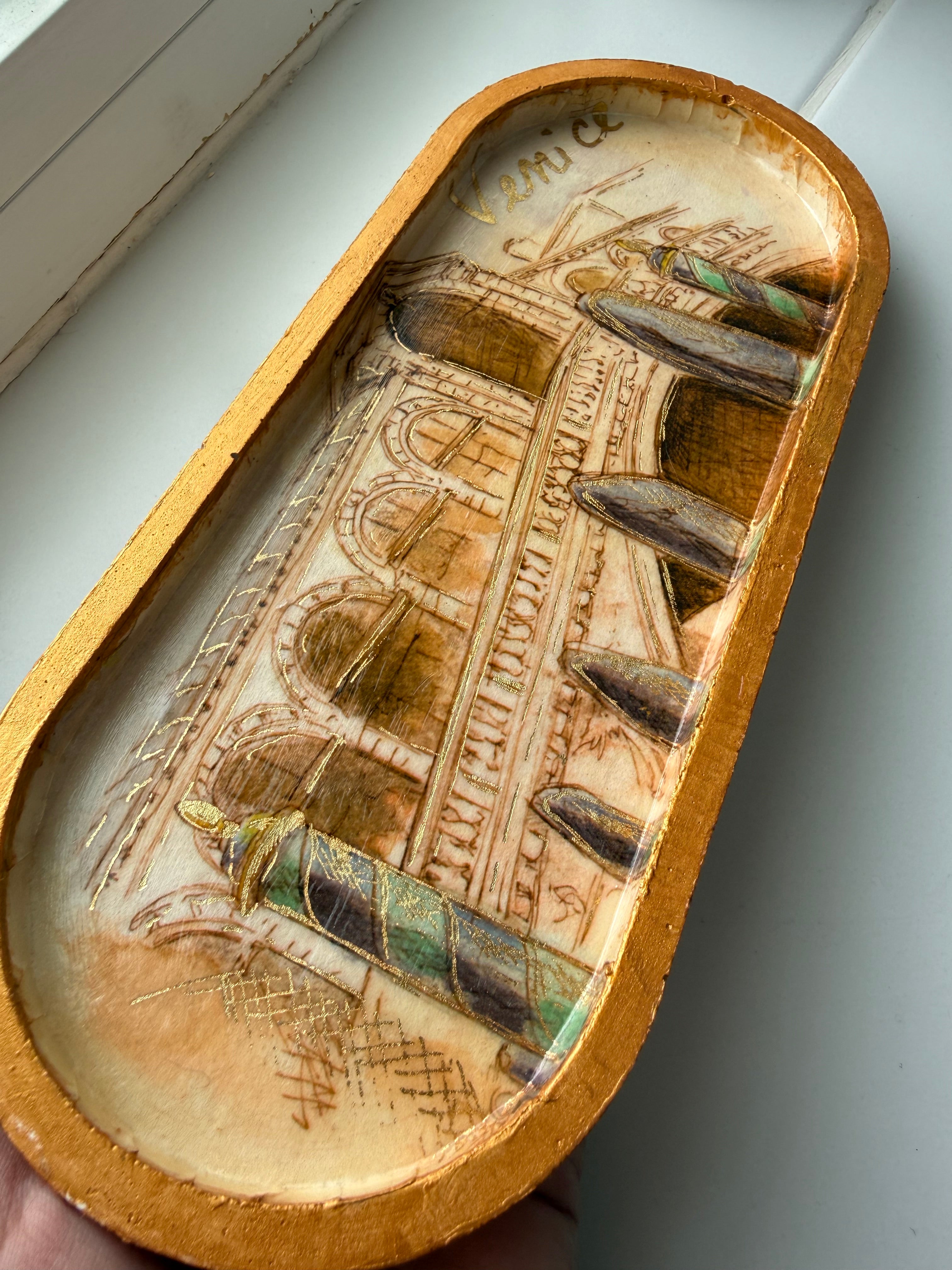 Bandeja decorativa Venecia