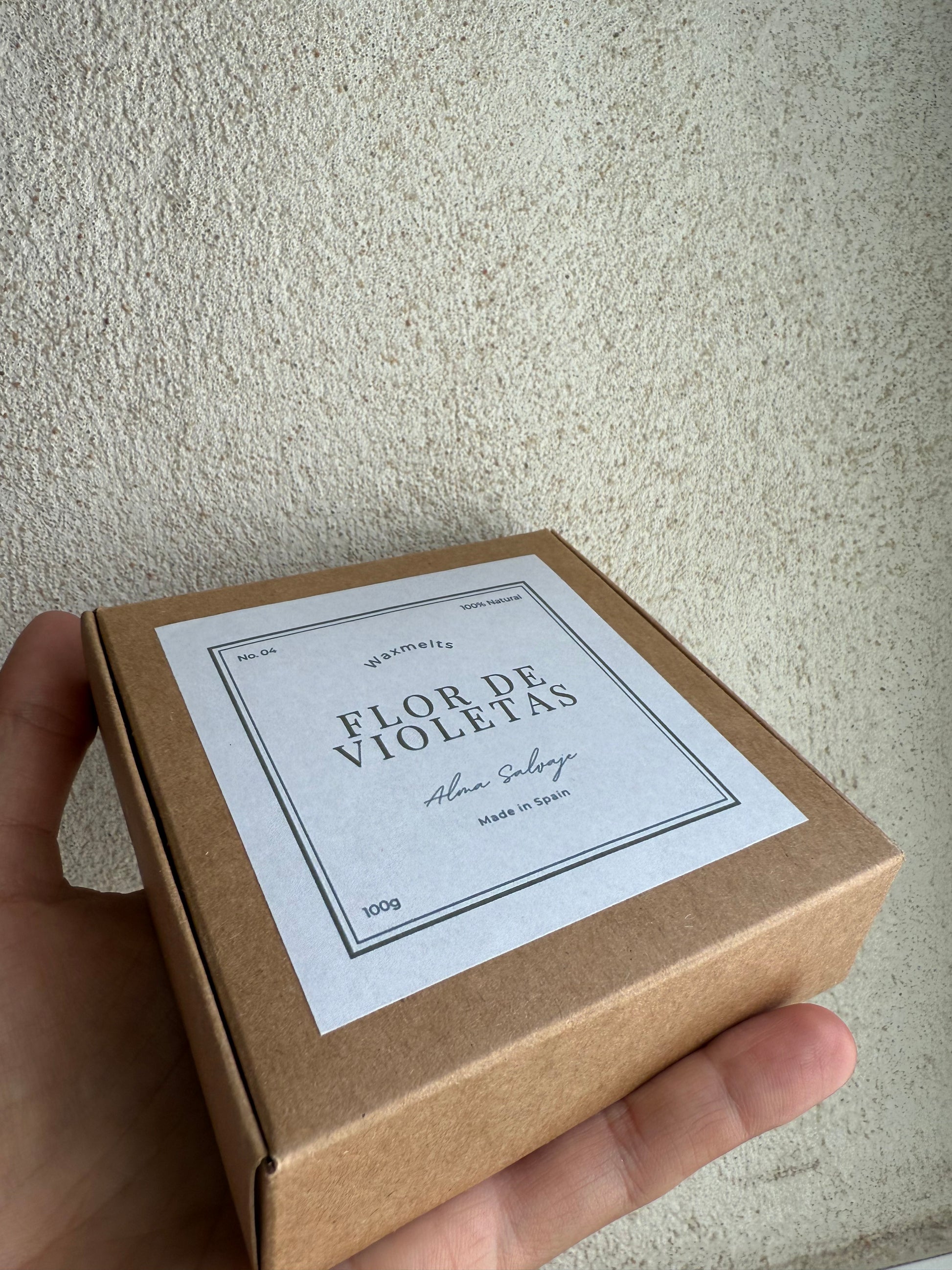 Waxmelts de gofres con frutas, aroma a Violetas 135g
