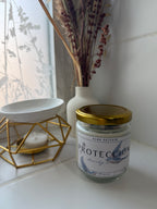 Vela “Protección” con minerales