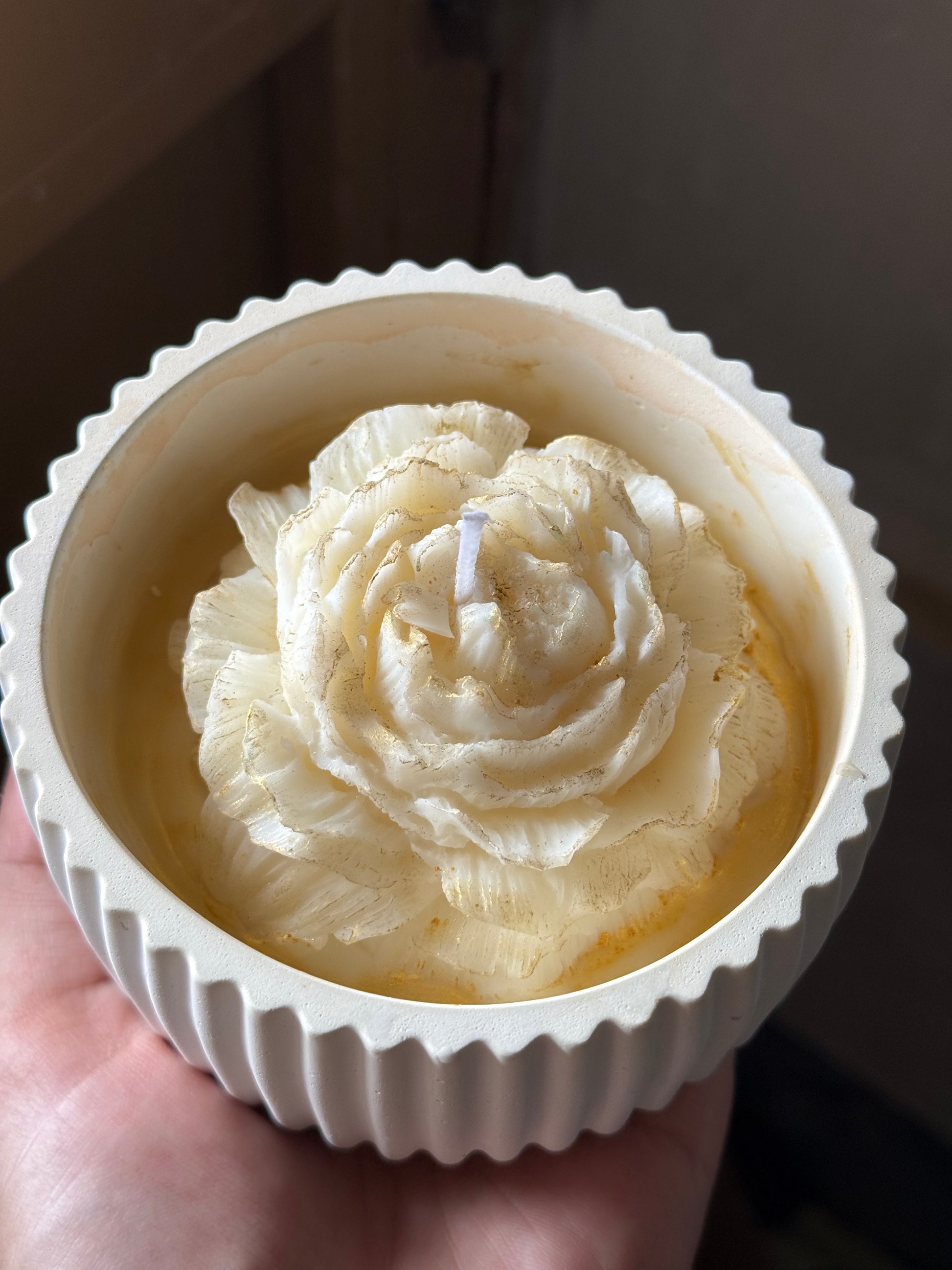 Vela de peonía