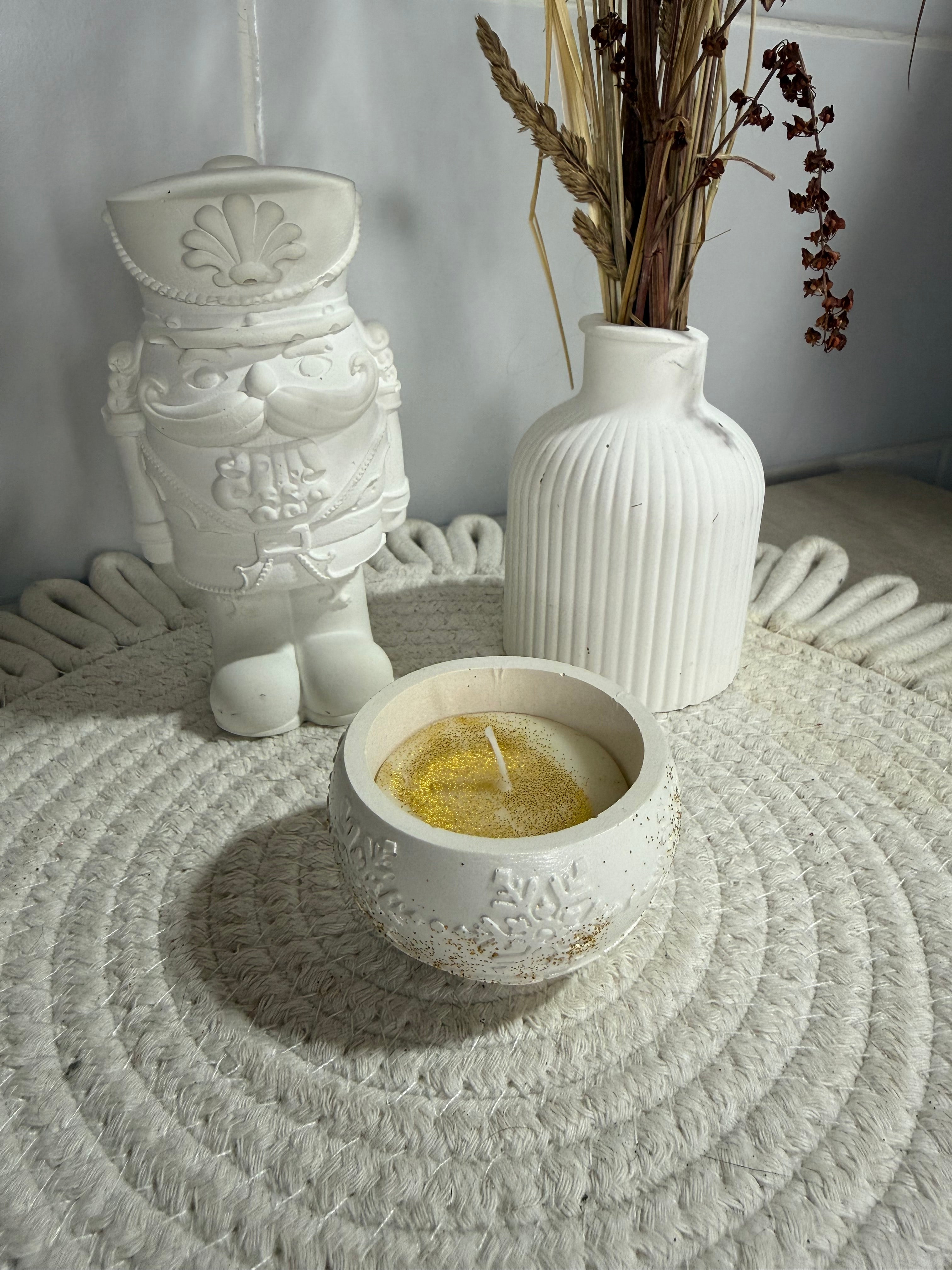 Vela de Bolita de navidad