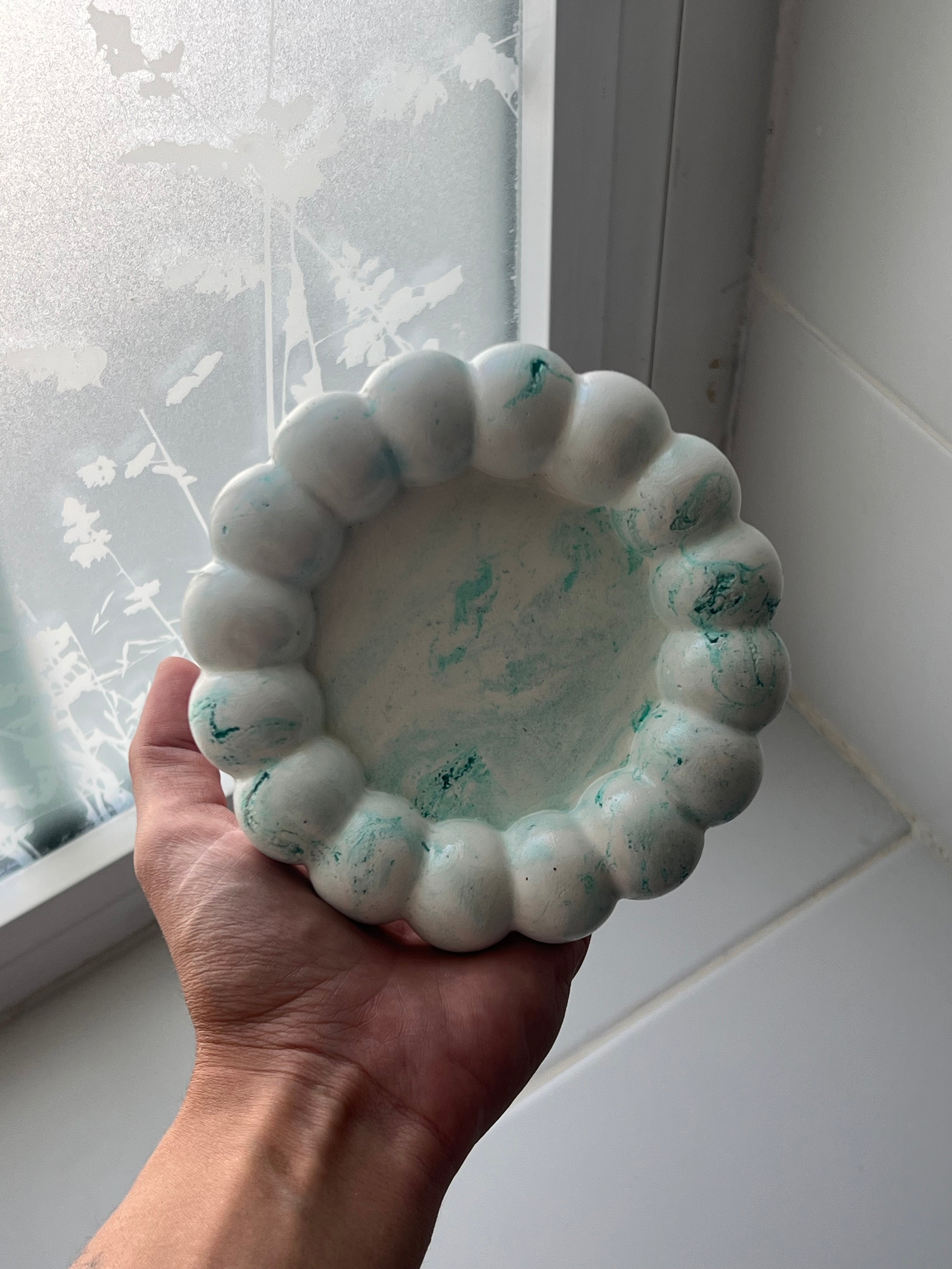 Bandeja de burbujas marmolada.