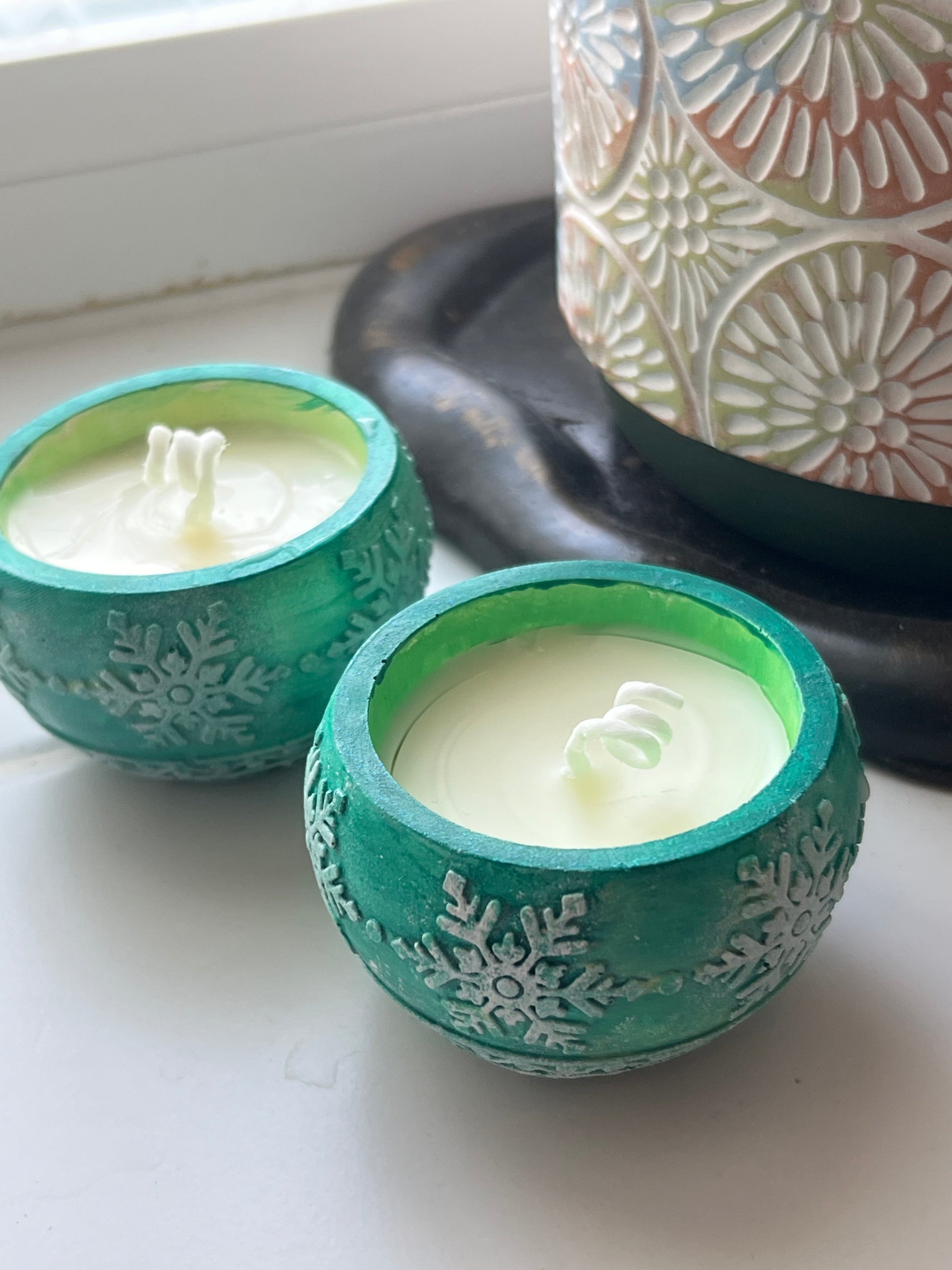 Pack de dos velas aromáticas de navidad